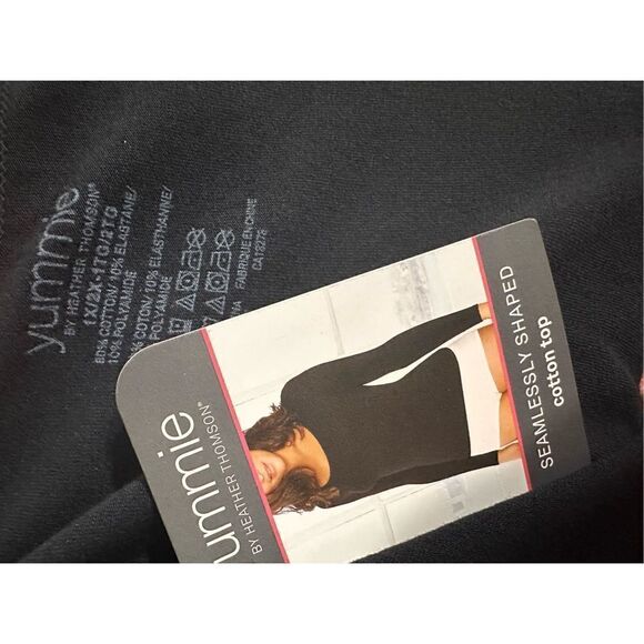NEW WITH TAGS Yummie by Heather Thomson 1X-2X Slimming Long Sleeve seamlessly sh - Picture 4 of 5